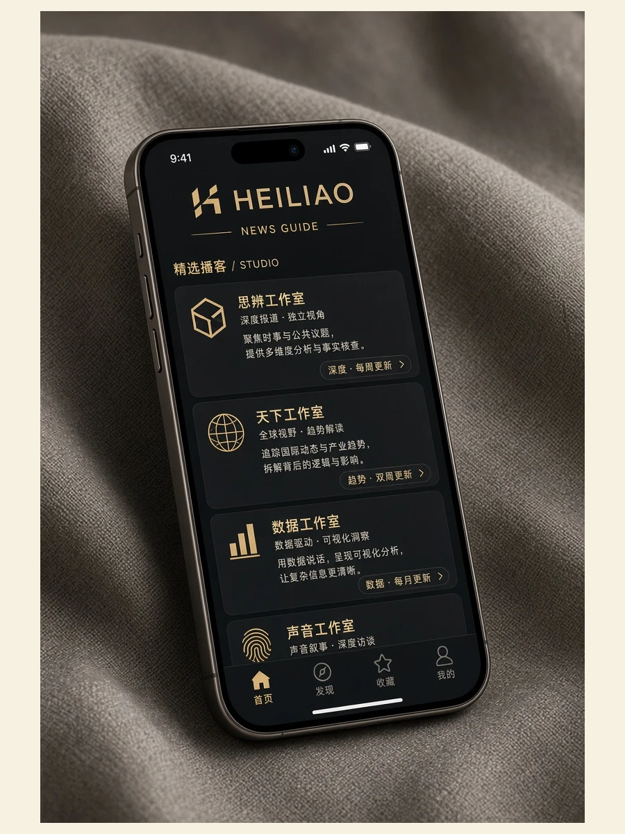 黑料网应用界面
